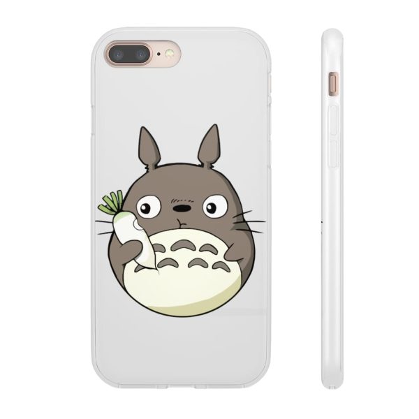 My Neighbor Totoro - Totoro Eating Turnip iPhone Cases-Accessories, My Neighbor Totoro, Phone Case