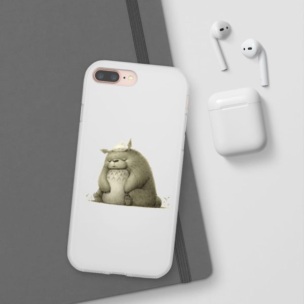 Tom Totoro Concrete Atlantic City - The Fluffy Totoro iPhone Cases-Accessories, My Neighbor Totoro, Phone Case, Tom Totoro Concrete Atlantic City