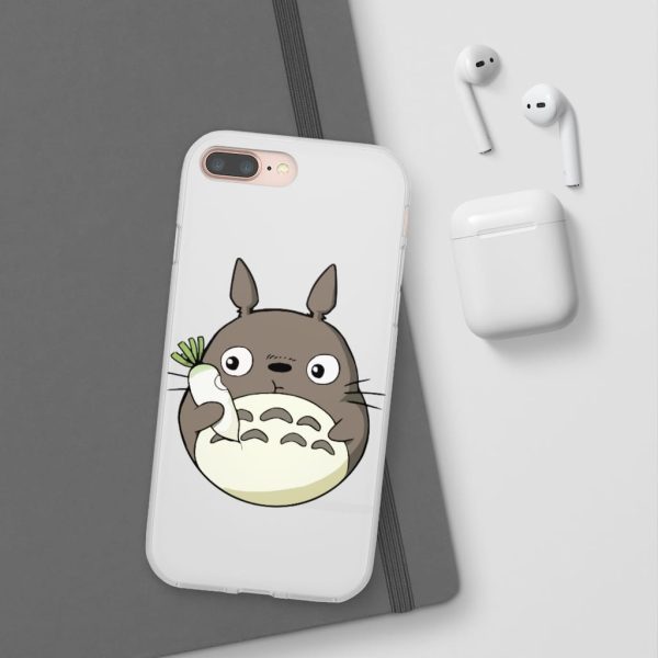 My Neighbor Totoro - Totoro Eating Turnip iPhone Cases-Accessories, My Neighbor Totoro, Phone Case