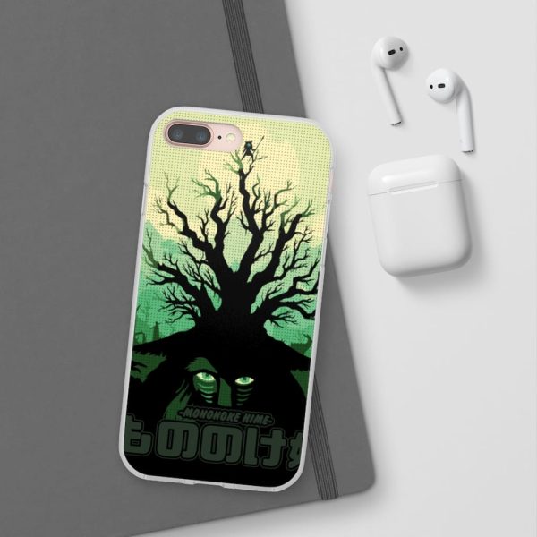 Princess Mononoke Poster - Princess Mononoke – Forest Spirit iPhone Cases-Accessories, Phone Case, princess mononoke, Princess Mononoke Poster