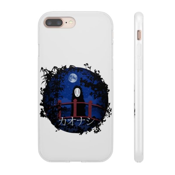 Spirited Away Live' - Spirited Away Kaonashi No Face by the blue Moon iPhone Cases-Accessories, Characters Spirited Away, kaonashi, no face, Phone Case, Spirited Away, Spirited Away Live