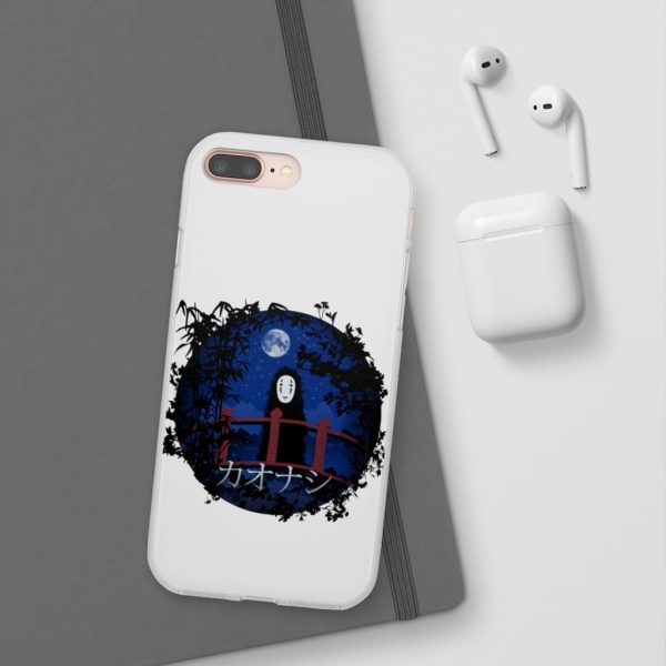 Spirited Away Live' - Spirited Away Kaonashi No Face by the blue Moon iPhone Cases-Accessories, Characters Spirited Away, kaonashi, no face, Phone Case, Spirited Away, Spirited Away Live