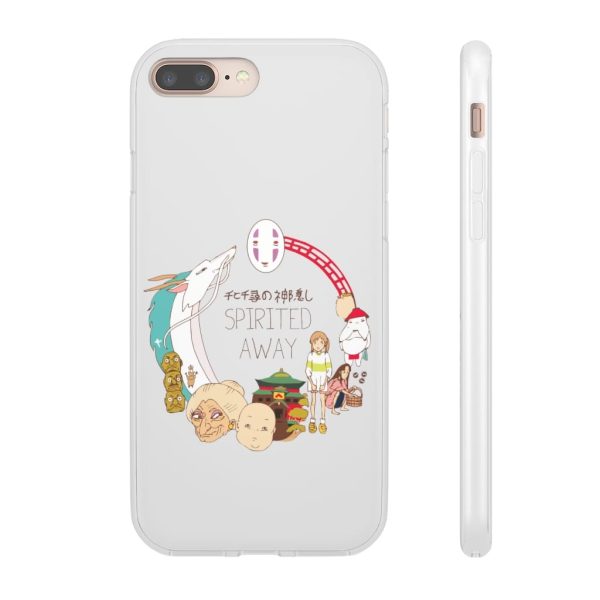 Spirited Away Sen To Chihiro No Kamikakushi - Spirited Away Compilation Characters iPhone Cases-Accessories, Phone Case, Spirited Away, Spirited Away Sen To Chihiro No Kamikakushi