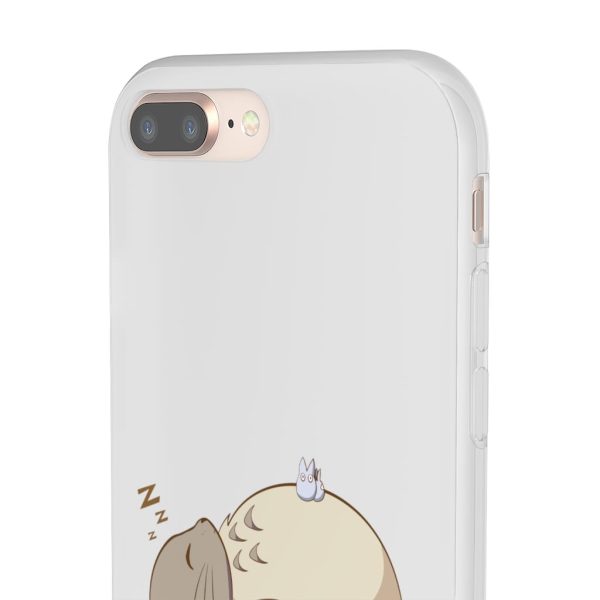 Satsuki Totoro - Sleeping Totoro iPhone Cases-Accessories, My Neighbor Totoro, Phone Case, Satsuki Totoro