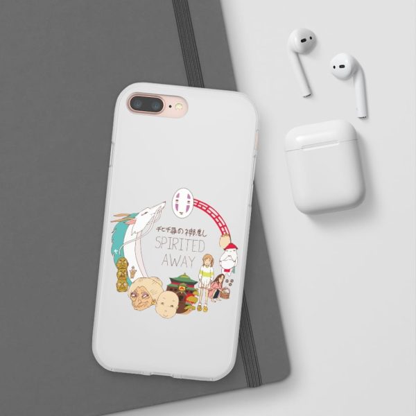 Spirited Away Sen To Chihiro No Kamikakushi - Spirited Away Compilation Characters iPhone Cases-Accessories, Phone Case, Spirited Away, Spirited Away Sen To Chihiro No Kamikakushi