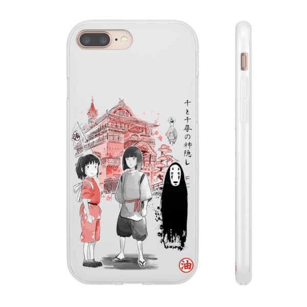 Soot Balls In Spirited Away - Spirited Away – Sen and Friends by the Bathhouse iPhone Cases-Accessories, Phone Case, Soot Balls In Spirited Away, Spirited Away