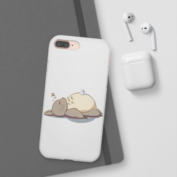 Satsuki Totoro - Sleeping Totoro iPhone Cases-Accessories, My Neighbor Totoro, Phone Case, Satsuki Totoro