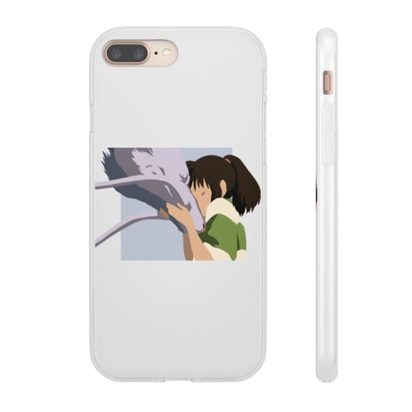 Miyazakis Spirited Away - Spirited Away Haku and Chihiro Graphic iPhone Cases-Accessories, Dust Sprites Spirited Away, Miyazakis Spirited Away, Phone Case, Spirited Away, Spirited Away Live Action