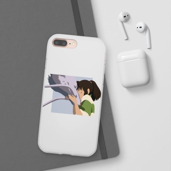 Miyazakis Spirited Away - Spirited Away Haku and Chihiro Graphic iPhone Cases-Accessories, Dust Sprites Spirited Away, Miyazakis Spirited Away, Phone Case, Spirited Away, Spirited Away Live Action