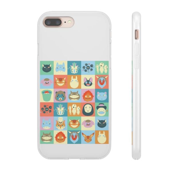 Ghibli Colorful Characters Collection iPhone Cases-Accessories, Phone Case