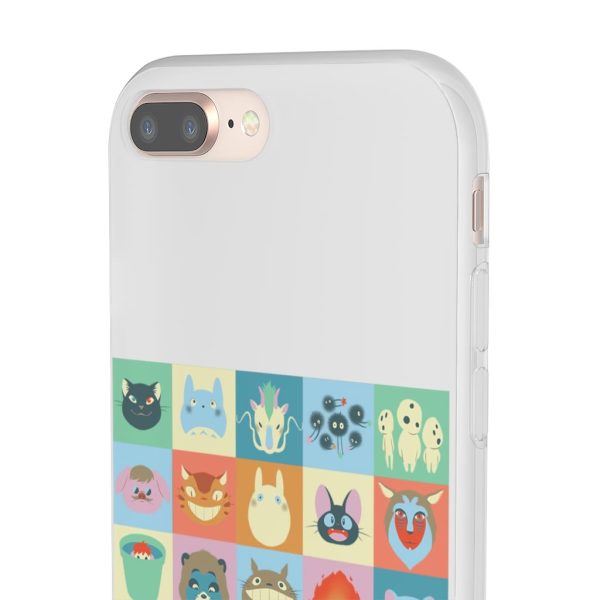 Ghibli Colorful Characters Collection iPhone Cases-Accessories, Phone Case