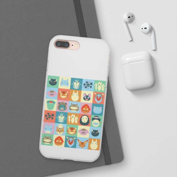 Ghibli Colorful Characters Collection iPhone Cases-Accessories, Phone Case