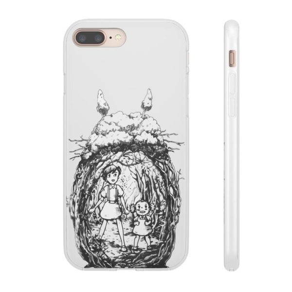 What Animal Is Totoro - My Neighbor Totoro – Mei and Sastuki in the Forest iPhone Cases-Accessories, My Neighbor Totoro, Phone Case, What Animal Is Totoro