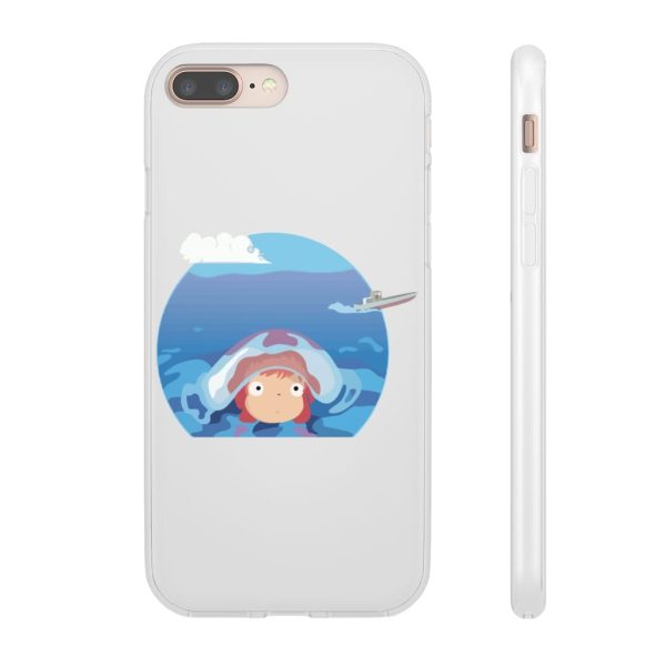 Ponyo Background - Ponyo in her first trip iPhone Cases-Accessories, Phone Case, ponyo, Ponyo Background