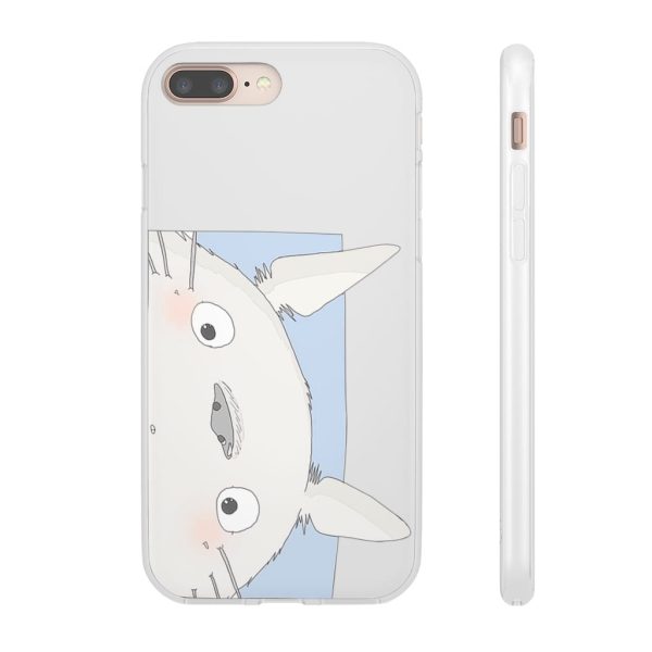 Totoro Catbus - Totoro Cute Face iPhone Cases-Accessories, My Neighbor Totoro, Phone Case, Totoro Catbus