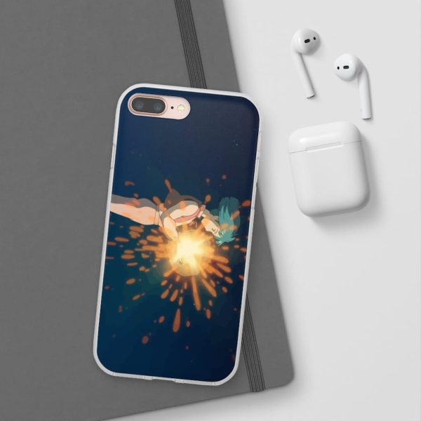 Howl's Moving Castle Howl - Howl’s Moving Castle – Howl meets Calcifer iPhone Cases-Accessories, Howl's Moving Castle, Howl's Moving Castle Howl, Phone Case