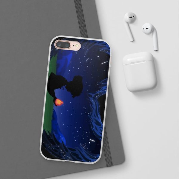 Howl's Moving Castle Characters - Howl’s Moving Castle – Howl meets Calcifer Classic iPhone Cases-Accessories, Howl's Moving Castle, Howl's Moving Castle Characters, Phone Case