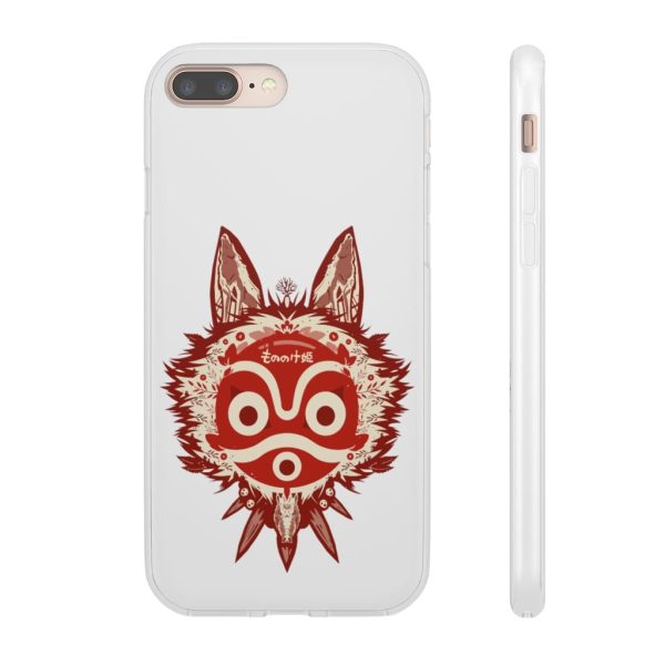 Princess Mononoke Spirits - Princess Mononoke Mask iPhone Cases-Accessories, Phone Case, princess mononoke, Princess Mononoke Spirits