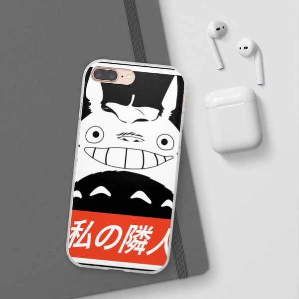 Totoro Japanese Restaurant - Smiling Totoro iPhone Cases-Accessories, My Neighbor Totoro, Phone Case, Totoro Japanese Restaurant