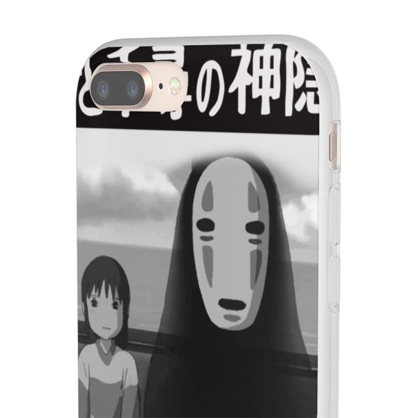 Like Spirited Away - Spirited Away – Chihiro and No Face on the Train iPhone Cases-Accessories, kaonashi, Like Spirited Away, no face, Phone Case, Spirited Away