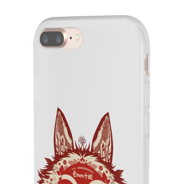 Princess Mononoke Spirits - Princess Mononoke Mask iPhone Cases-Accessories, Phone Case, princess mononoke, Princess Mononoke Spirits