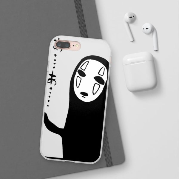 Spirited Away Frog - Spirited Away No Face Kaonashi Whispering iPhone Cases-Accessories, kaonashi, no face, Phone Case, Spirited Away, Spirited Away Frog