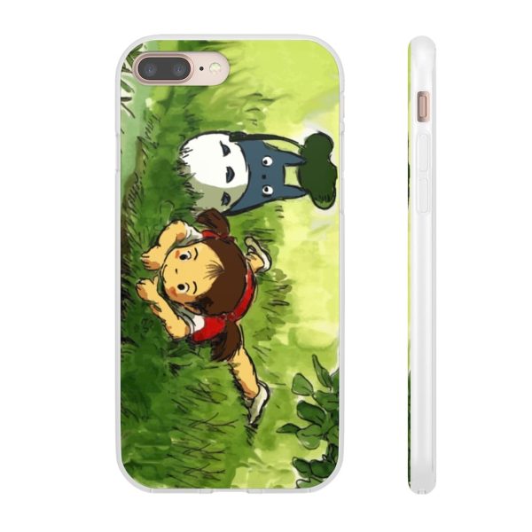 Studio Ghibli Totoro Movie - My Neighbor Totoro – Playing Mei iPhone Cases-Accessories, My Neighbor Totoro, Phone Case, Studio Ghibli Totoro Movie