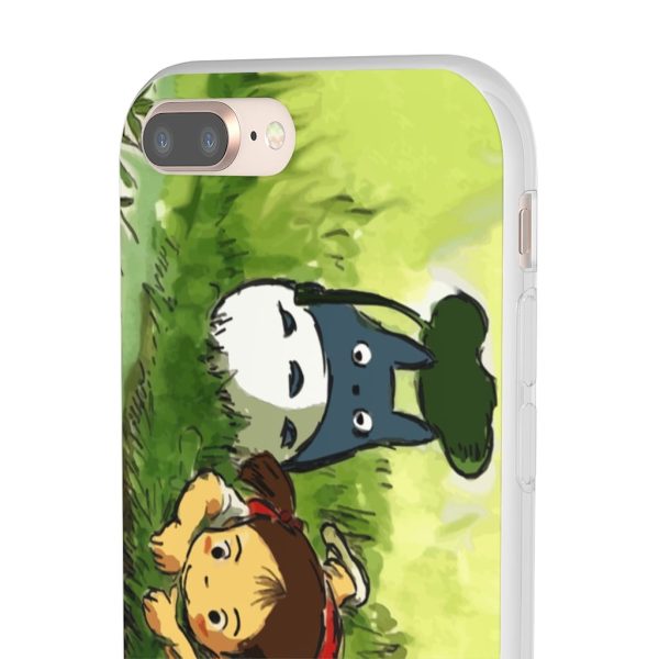 Studio Ghibli Totoro Movie - My Neighbor Totoro – Playing Mei iPhone Cases-Accessories, My Neighbor Totoro, Phone Case, Studio Ghibli Totoro Movie