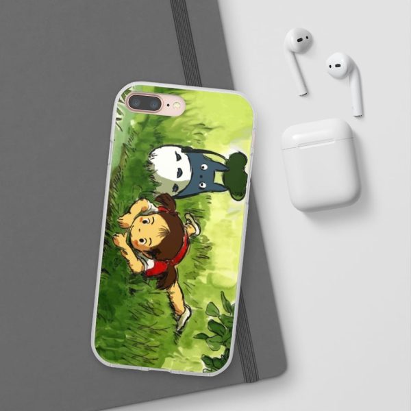 Studio Ghibli Totoro Movie - My Neighbor Totoro – Playing Mei iPhone Cases-Accessories, My Neighbor Totoro, Phone Case, Studio Ghibli Totoro Movie