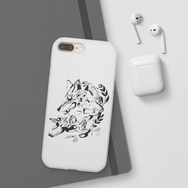 Watch Princess Mononoke - Princess Mononoke and The Wolf Creative Art iPhone Cases-Accessories, Phone Case, princess mononoke, Watch Princess Mononoke