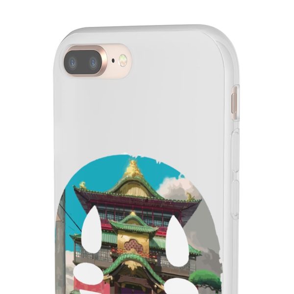 Spirited Away Streaming - Spirited Away –  The Bathhouse Ft. No Face iPhone Cases-Accessories, kaonashi, no face, Phone Case, Spirited Away, Spirited Away Streaming