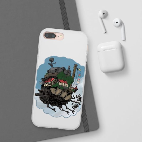 Howl's Moving Castle Series - Howl’s Moving Castle Classic Color iPhone Cases-Accessories, Howl's Moving Castle, Howl's Moving Castle Series, Phone Case