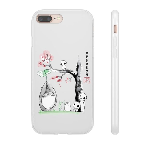 Stuffed Totoro - Totoro and the Tree Spirits iPhone Cases-Accessories, My Neighbor Totoro, Phone Case, Stuffed Totoro