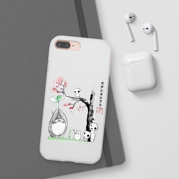 Stuffed Totoro - Totoro and the Tree Spirits iPhone Cases-Accessories, My Neighbor Totoro, Phone Case, Stuffed Totoro