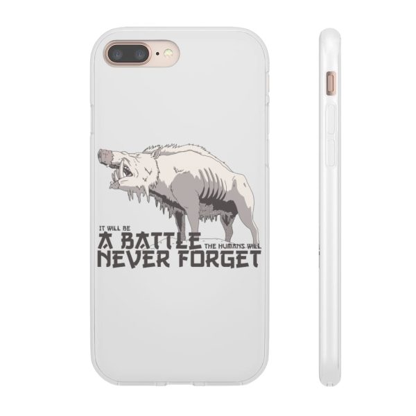 Princess Mononoke In Theaters - Princess Mononoke – A Battle Never Forget iPhone Cases-Accessories, Phone Case, princess mononoke, Princess Mononoke In Theaters