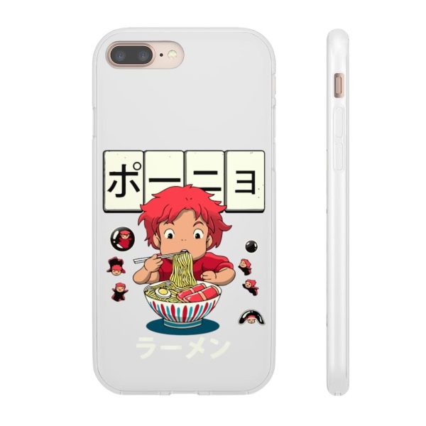 Ponyo - Ponyo very first Ramen iPhone Cases-Accessories, Phone Case, ponyo