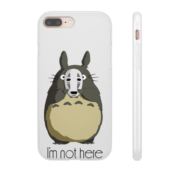 Studio Ghibli My Neighbor Totoro - Totoro I’m Not Here iPhone Cases-Accessories, My Neighbor Totoro, Phone Case, Studio Ghibli My Neighbor Totoro