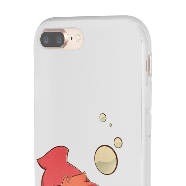 Studio Ghibli Icons Ponyo - Ponyo Chibi iPhone Cases-Accessories, Phone Case, ponyo, Studio Ghibli Icons Ponyo