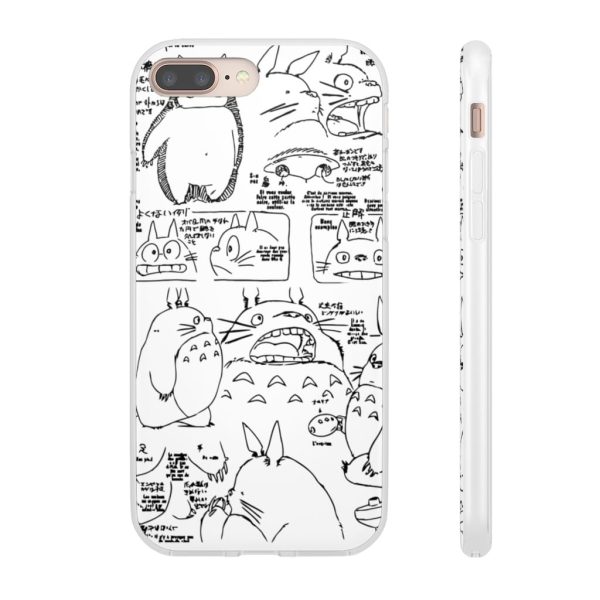 Mi Vecino Totoro - Totoro Original Character Sketch iPhone Cases-Accessories, Mi Vecino Totoro, My Neighbor Totoro, Phone Case