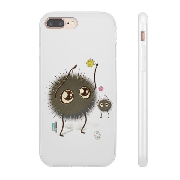 Spirited Away Review - Spirited Away – Soot Spirit Chibi iPhone Cases-Accessories, Phone Case, Spirited Away, Spirited Away Review