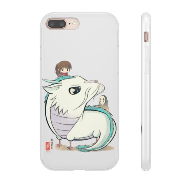 Haku Spirited Away - Spirited Aways Chibi iPhone Cases-Accessories, Haku Spirited Away, Kamaji Spirited Away, Phone Case, Spirited Away, Spirited Away English Cast