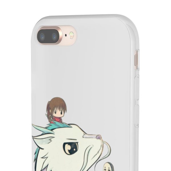 Haku Spirited Away - Spirited Aways Chibi iPhone Cases-Accessories, Haku Spirited Away, Kamaji Spirited Away, Phone Case, Spirited Away, Spirited Away English Cast