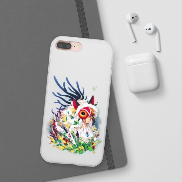 Leper Scene Princess Mononoke - Princess Mononoke Colorful Portrait iPhone Cases-Accessories, Leper Scene Princess Mononoke, Phone Case, princess mononoke