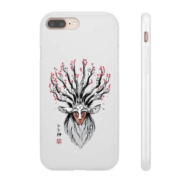 Princess Mononoke Wolf - Princess Mononoke – Shishigami and Sakura iPhone Cases-Accessories, Phone Case, princess mononoke, Princess Mononoke Wolf