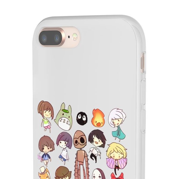 Ghibli Movie Characters Cute Chibi Collection iPhone Cases-Accessories, Phone Case