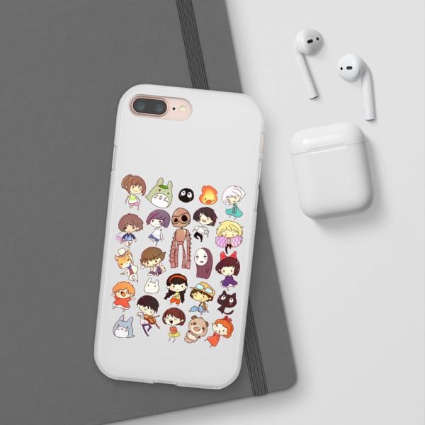 Ghibli Movie Characters Cute Chibi Collection iPhone Cases-Accessories, Phone Case