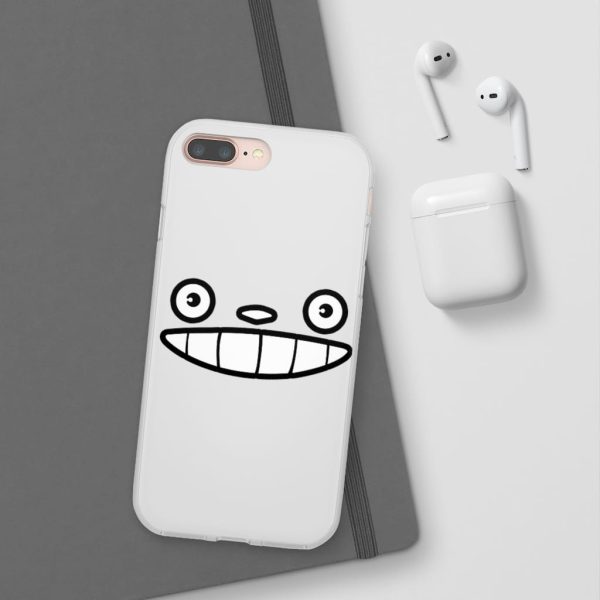 Totoro Meaning - My Neighbor Totoro Face iPhone Cases-Accessories, My Neighbor Totoro, Phone Case, Totoro Meaning