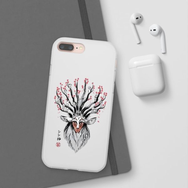 Princess Mononoke Wolf - Princess Mononoke – Shishigami and Sakura iPhone Cases-Accessories, Phone Case, princess mononoke, Princess Mononoke Wolf