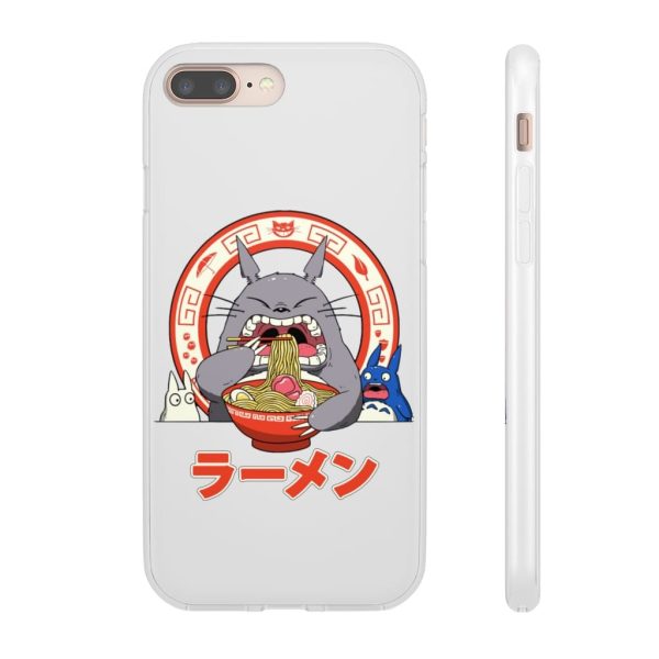 Totoro Backpack - Totoro Ramen iPhone Cases-Accessories, My Neighbor Totoro, Phone Case, Totoro Backpack