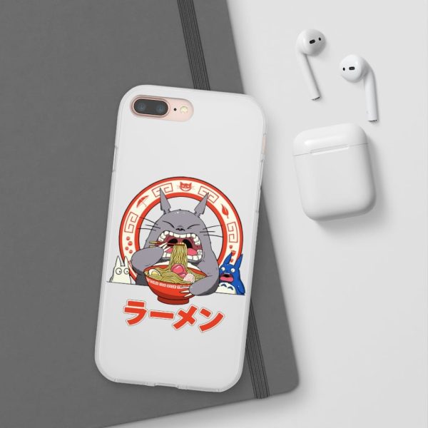 Totoro Backpack - Totoro Ramen iPhone Cases-Accessories, My Neighbor Totoro, Phone Case, Totoro Backpack